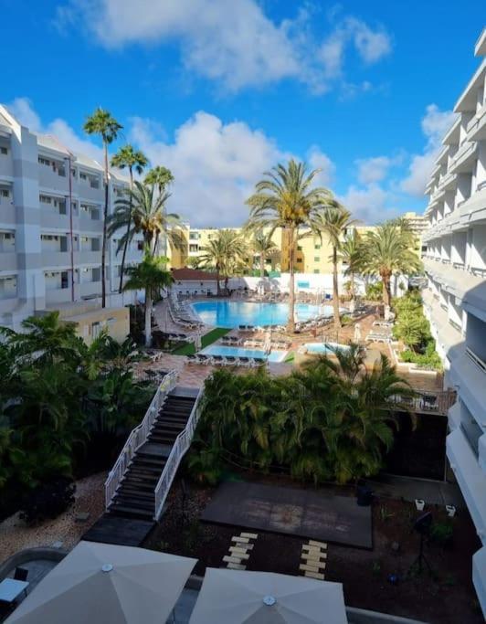 Ferienwohnung Sea Views Playa Del Ingles Beach Lovers 2 San Bartolomé Exterior foto